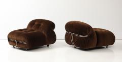 Afra Tobia Scarpa Afra Tobia Scarpa Soriana Pair of Chairs for Cassina Italy 1969 - 3839586