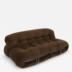 Afra Tobia Scarpa Afra Tobia Scarpa Soriana sofa for Cassina two seat Italy 1969  - 3132593