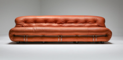 Afra Tobia Scarpa Afra Tobia Scarpa for Cassina Soriana Three Seater Sofa - 4549209