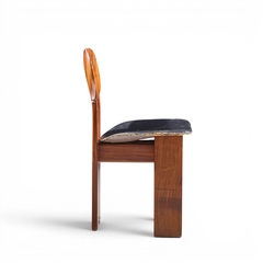 Afra Tobia Scarpa Afra Tobia Scarpa for Maxalto Africa Mid Century Chairs Pair - 4698316