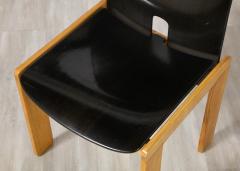 Afra Tobia Scarpa Afra and Tobia Scarpa Set of Four 121 Dining Chairs for Cassina 1965 - 2635672