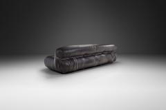 Afra Tobia Scarpa Afra and Tobia Scarpa Soriana Sofa in Leather Italy 1969 - 2717814