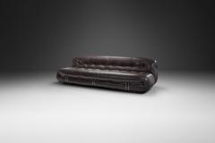 Afra Tobia Scarpa Afra and Tobia Scarpa Soriana Sofa in Leather Italy 1969 - 2719180