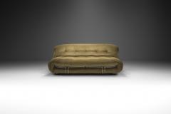 Afra Tobia Scarpa Afra and Tobia Scarpa Soriana Two Seater Sofa in Velour Italy 1969 - 2719027