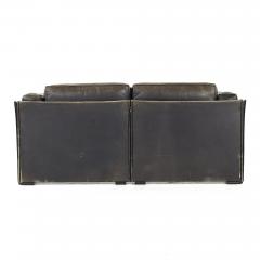 Afra Tobia Scarpa Afra and Tobia Scarpa for Cassina Mid Century Italian Leather Sofa - 3864920