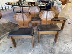 Afra Tobia Scarpa Africa Chairs by Afra and Tobia Scarpa Set of 4 - 4604988