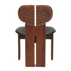 Afra Tobia Scarpa Africa Side Chairs by Afra Tobia Scarpa for Maxalto 1970s Set of 10 - 4411721