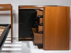 Afra Tobia Scarpa Artona Double Bed and Night Stands by Afra and Tobia Scarpa for Maxalto - 4726032