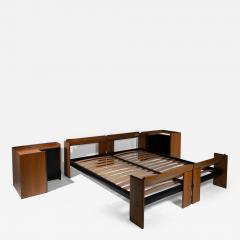 Afra Tobia Scarpa Artona Double Bed and Night Stands by Afra and Tobia Scarpa for Maxalto - 4728786