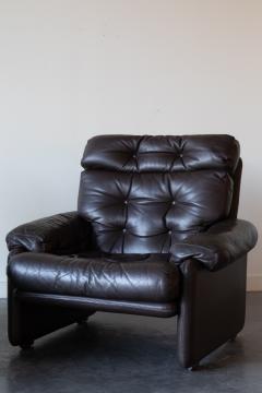 Afra Tobia Scarpa Coronado Leather Lounge Chairs by Afra and Tobia Scarpa for B B Italia - 4595927