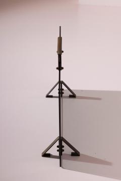 Afra Tobia Scarpa Italian Mid Century Fire Screen in Smoked Glass and Burnished Brass 1960s - 4577163
