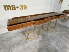 Afra Tobia Scarpa Italian console by Afra Tobia Scarpa 70s - 4329790