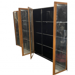 Afra Tobia Scarpa Mid Century Artona Bookcase Vitrine by Afra and Tobia Scarpa Maxalto 1960s - 3558272