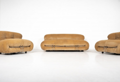 Afra Tobia Scarpa Mid Century Soriana Seating Set by Tobia Afra Scarpa for Cassina 1970s - 3654817