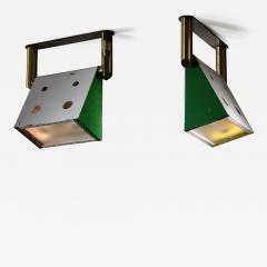 Afra Tobia Scarpa Pair of Afra Tobia Scarpa ceiling lamps - 4401281