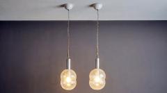 Afra Tobia Scarpa Pair of Bilobo Glass Pendant for Flos by Afra Tobia Scarpa - 4529050