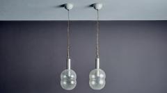 Afra Tobia Scarpa Pair of Bilobo Glass Pendant for Flos by Afra Tobia Scarpa - 4529059