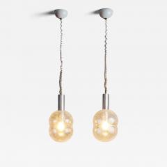 Afra Tobia Scarpa Pair of Bilobo Glass Pendant for Flos by Afra Tobia Scarpa - 4529127