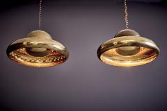 Afra Tobia Scarpa Pair of Fior Di Loto Pendant Lamp by Tobia Scarpa - 4146285
