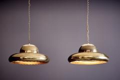 Afra Tobia Scarpa Pair of Fior Di Loto Pendant Lamp by Tobia Scarpa - 4146286