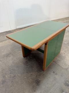 Afra Tobia Scarpa Pair of Laker Green Coffee Tables by Afra Tobia Scarpa Italy - 4498546