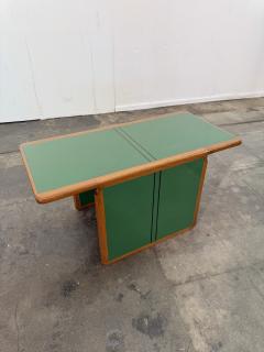 Afra Tobia Scarpa Pair of Laker Green Coffee Tables by Afra Tobia Scarpa Italy - 4498548