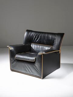 Afra Tobia Scarpa Pair of Lauriana Lounge Chairs by Afra and Tobia Scarpa for B B Italia - 4726047