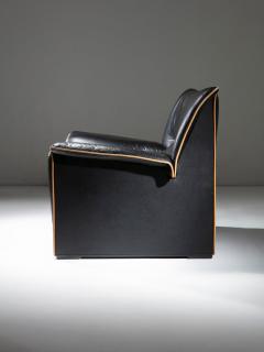 Afra Tobia Scarpa Pair of Lauriana Lounge Chairs by Afra and Tobia Scarpa for B B Italia - 4726048