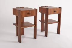 Afra Tobia Scarpa Pair of Tobia Scarpa Style Nightstands - 3792215