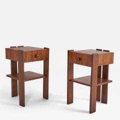 Afra Tobia Scarpa Pair of Tobia Scarpa Style Nightstands - 3794916