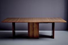 Afra Tobia Scarpa Set of 4 Afrika Chairs with matching extendable Table by Afra and Tobia Scarpa - 4255377