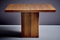 Afra Tobia Scarpa Set of 4 Afrika Chairs with matching extendable Table by Afra and Tobia Scarpa - 4255378