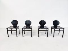 Afra Tobia Scarpa Set of 4 Dining Chairs by Afra Tobia Scarpa for Molteni - 3028340