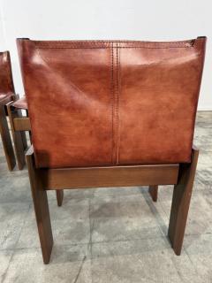 Afra Tobia Scarpa Set of 4 Monk Chairs by Afra Tobia Scarpa Italy 1973 - 4462451