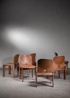 Afra Tobia Scarpa Set of 6 Afra Tobia Scarpa dining chairs - 4808741