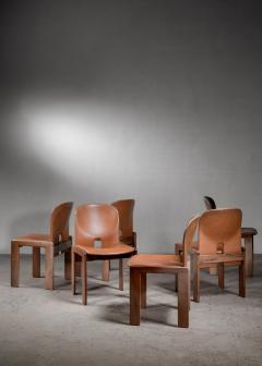 Afra Tobia Scarpa Set of 6 Afra Tobia Scarpa dining chairs - 4808743