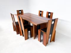 Afra Tobia Scarpa Set of 6 Italian Dining Chairs by Afra Tobia Scarpa - 3216136