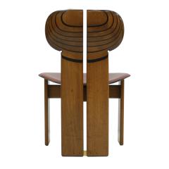 Afra Tobia Scarpa Set of Eight Africa Chairs Designed by Afra and Tobia Scarpa Italy 1970s - 842942