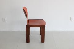 Afra Tobia Scarpa Set of Ten Afra Tobia Scarpa Dining Chairs - 710636