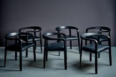 Afra Tobia Scarpa Set of six Miss Chairs by Afra Tobia Scarpa for Molteni - 4529061