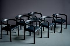 Afra Tobia Scarpa Set of six Miss Chairs by Afra Tobia Scarpa for Molteni - 4529068