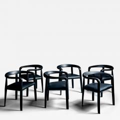 Afra Tobia Scarpa Set of six Miss Chairs by Afra Tobia Scarpa for Molteni - 4529129
