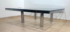 Afra Tobia Scarpa Sofa Table Andre by Afra Tobia Scarpa Chromed and Glass Italy circa 1970 - 1935528