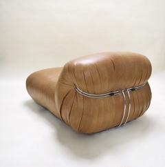 Afra Tobia Scarpa Soriana Chaise and Ottoman by Afra Tobia Scarpa for Cassina Italy 1976 - 1052267