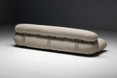 Afra Tobia Scarpa Soriana Sofa by Afra and Tobia Scarpa for Cassina Italy 1970s - 4437400