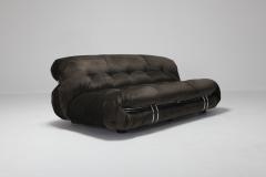 Afra Tobia Scarpa Soriana Two Seat Sofa by Afra and Tobia Scarpa for Cassina 1970s - 939945