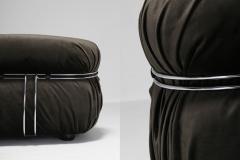 Afra Tobia Scarpa Soriana Two Seat Sofa by Afra and Tobia Scarpa for Cassina 1970s - 939952