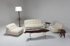 Afra Tobia Scarpa Soriana Two Seat Sofa by Afra e Tobia Scarpa for Cassina 1970s - 939997