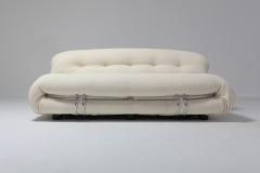 Afra Tobia Scarpa Soriana Two Seat Sofa by Afra e Tobia Scarpa for Cassina 1970s - 940005