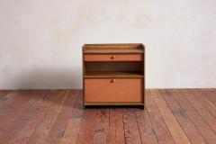 Afra Tobia Scarpa Tobia Scarpa Leather Nightstands - 4530876